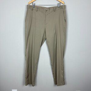 Nike Pants Mens 38 x 32 Tan Brown Beige Dri Fit Performance Tech Golf Chino‎